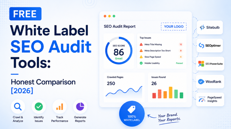 Free White Label SEO Audit Tools: Honest Comparison [2026]