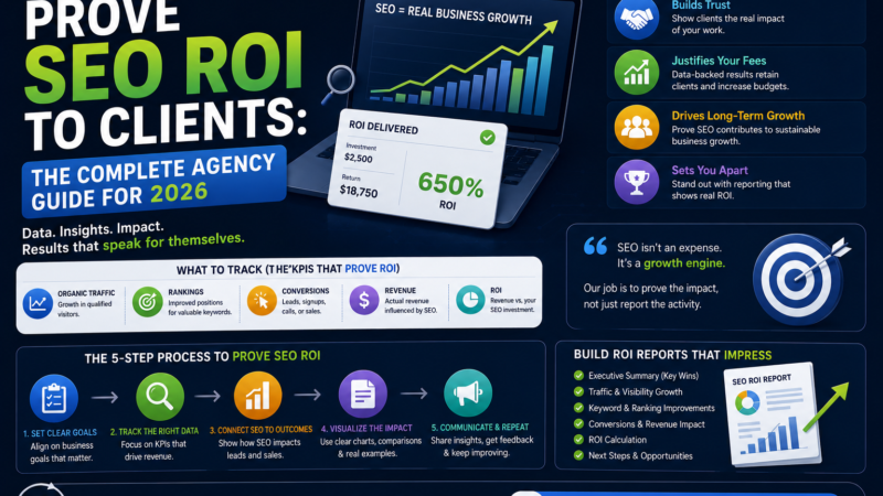 How to Prove SEO ROI to Clients: The Complete Agency Guide for 2026