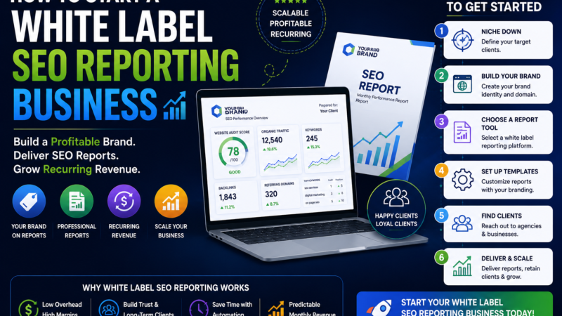 How to Start a White Label SEO Reporting Business