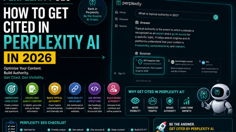 Perplexity SEO: How to Get Cited in Perplexity AI in 2026