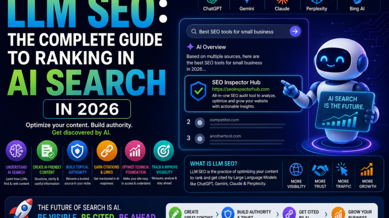 LLM SEO: The Complete Guide to Ranking in AI Search in 2026