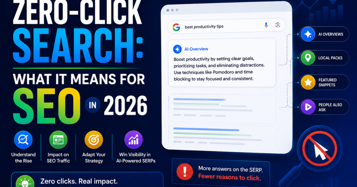 Zero-Click Search: What It Means for SEO in 2026