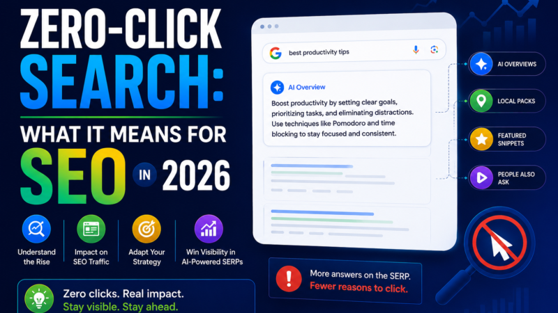 Zero-Click Search: What It Means for SEO in 2026