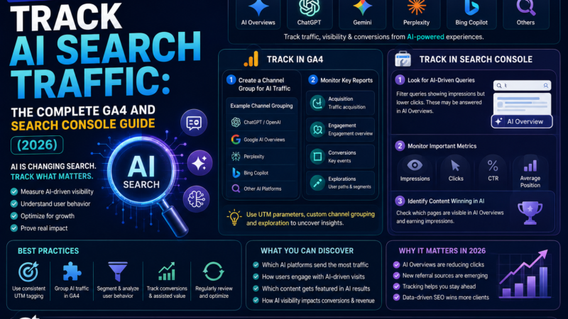 How to Track AI Search Traffic: The Complete GA4 and Search Console Guide (2026)