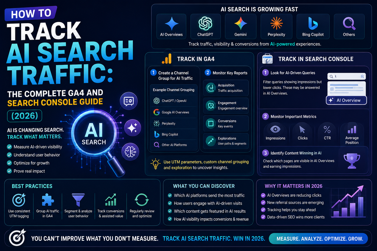 How to Track AI Search Traffic: The Complete GA4 and Search Console Guide (2026)